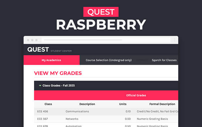 Quest Raspberry